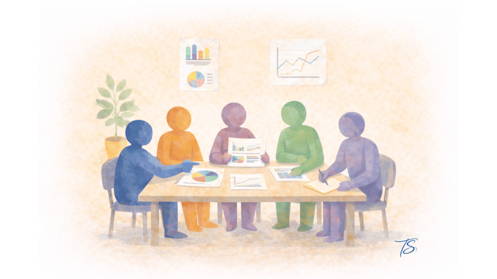 équipe analysant des données pour définir une stratégie de propriété intellectuelle et valoriser l’innovation